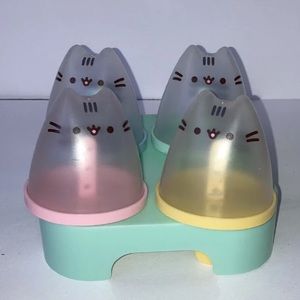 Pusheen Cat Ice Pops Popsicles Mold Set